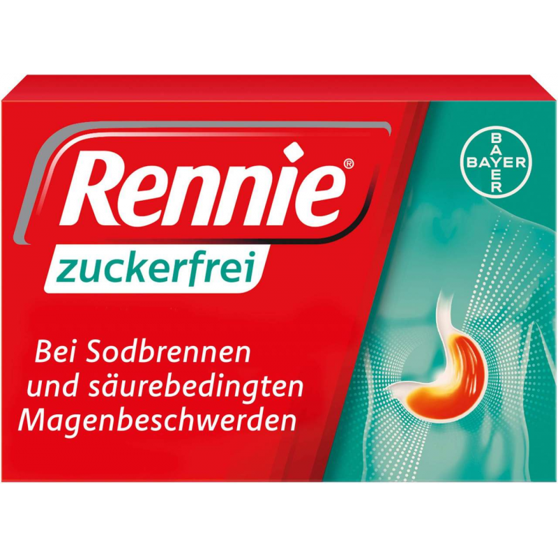 Rennie zuckerfrei 36 Kautabletten