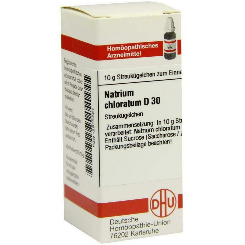 Dhu Natrium Chloratum D30 Globuli