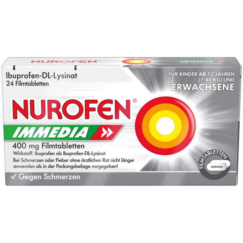 Nurofen Immedia 400 mg 24 Filmtabletten