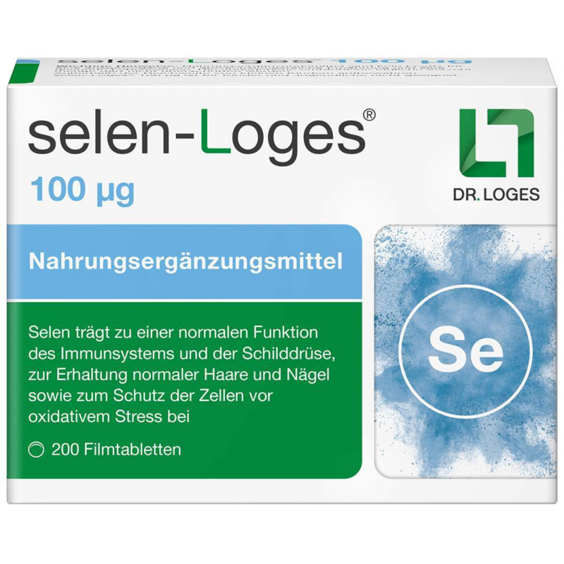 Selen-Loges 100 µg 200 Filmtabletten