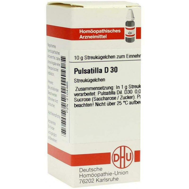 Dhu Pulsatilla D30 10 G Globuli
