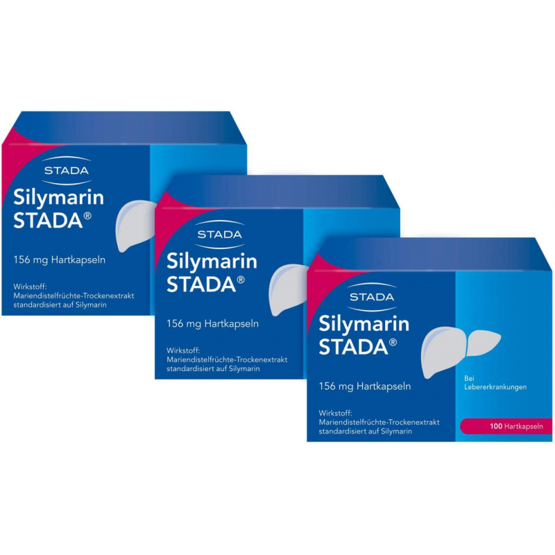 Silymarin Stada 156 mg 3 x 100 Hartkapseln