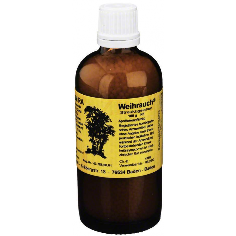 Olibanum Ra Weihrauch 100 G Globuli