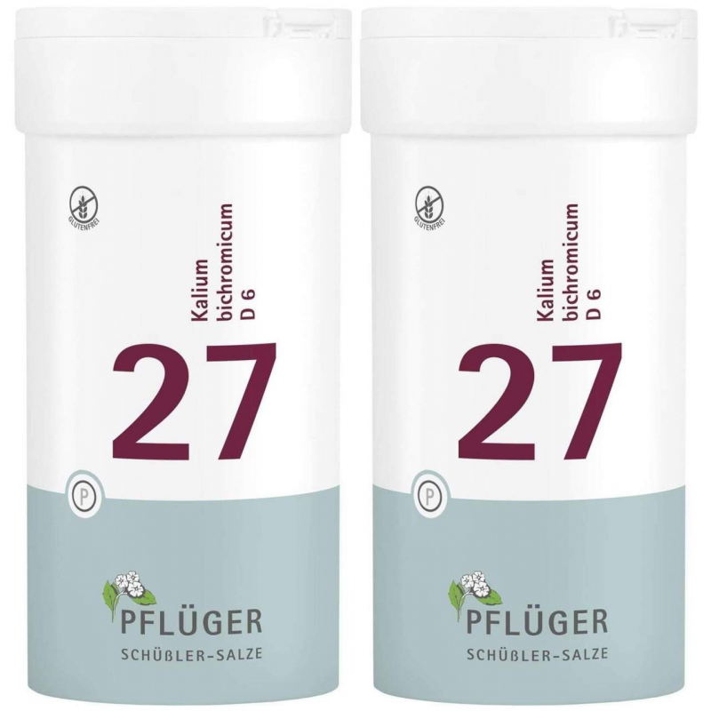 Biochemie Pflüger 27 Kalium bichromicum D6 2 x 400 Tabletten