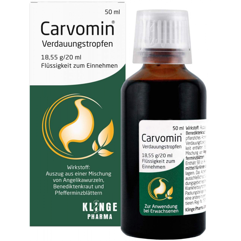Carvomin Verdauungstropfen 50 ml