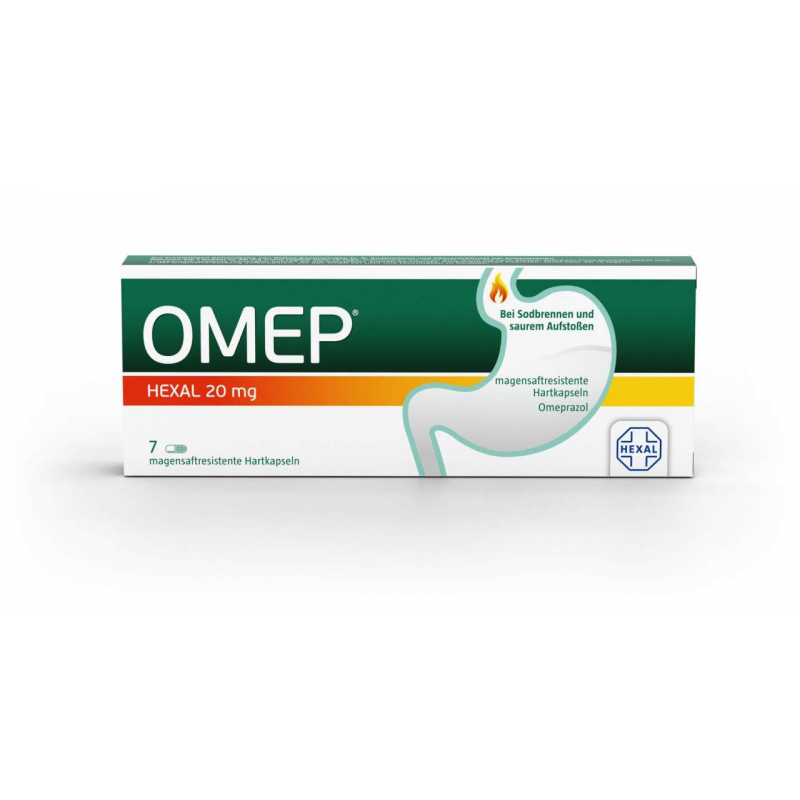 Omep Hexal 20 mg 7 magensaftresistente Kapseln
