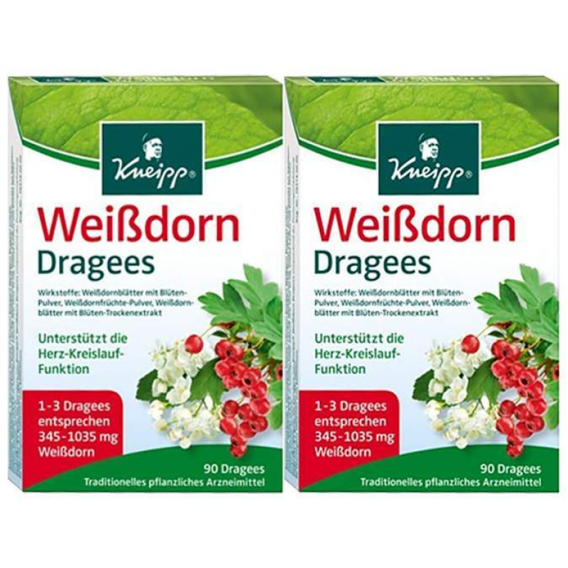 Kneipp Weißdorn 2 x 90 überzogene Tabletten