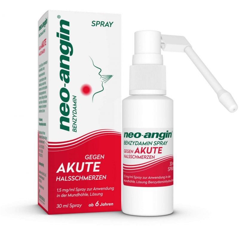 Neo Angin Benzydamin akute Halsschmerzen Spray 30 ml