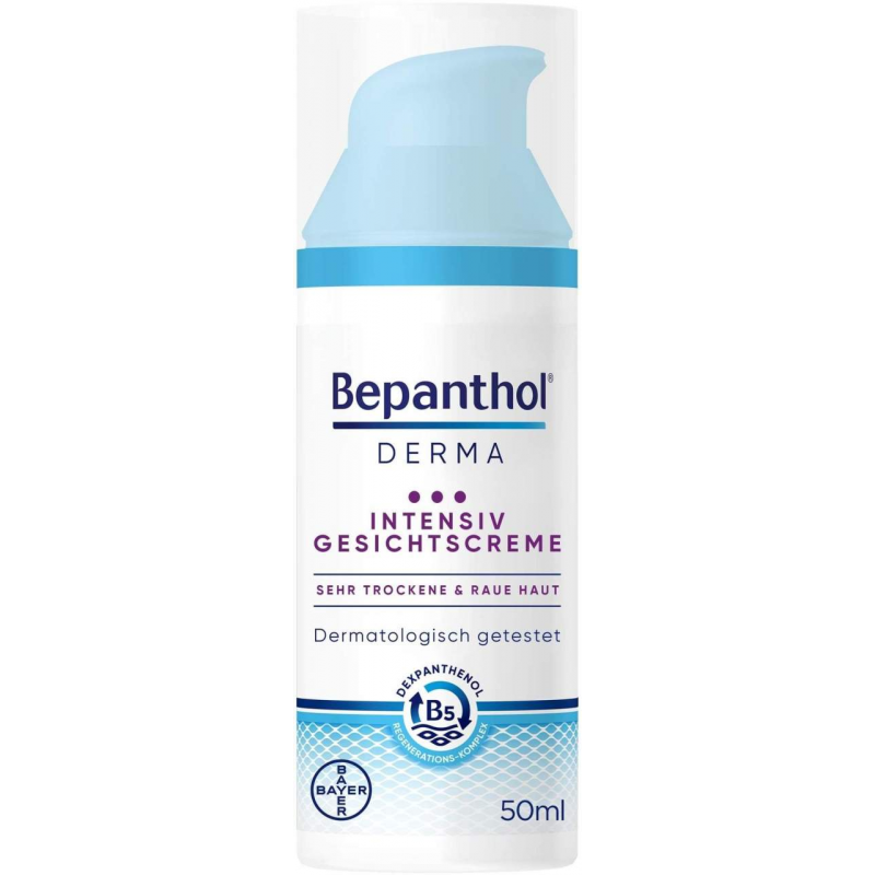 Bepanthol DERMA Intensiv Gesichtscreme 50 ml Pumpflasche