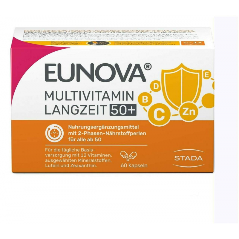 Eunova Langzeit 50+ Kapseln 60 Stück