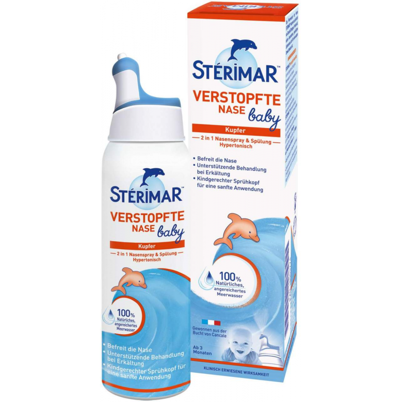 Sterimar Nasenspray Verstopfte Nase Baby Ab 3 Mon.