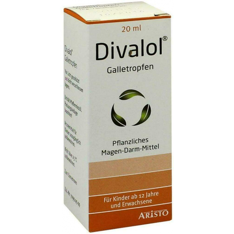 Divalol 20 ml Galletropfen