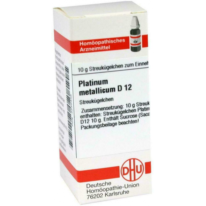 Dhu Platinum Metallicum D12 Globuli