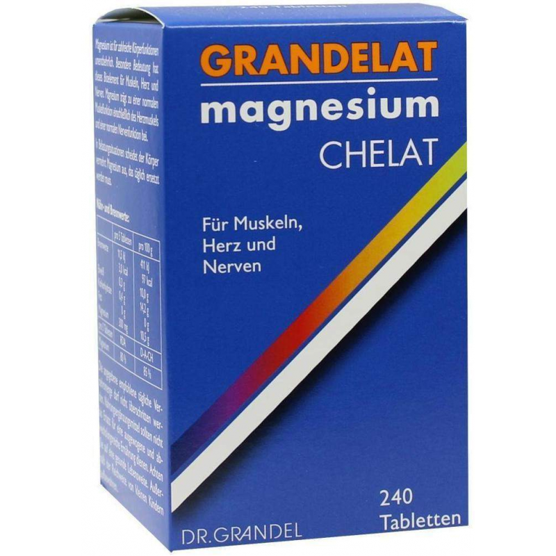 Grandelat Mag 60 Magnesium 240 Tabletten