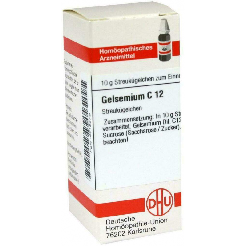 Dhu Gelsemium C12 10 G Globuli