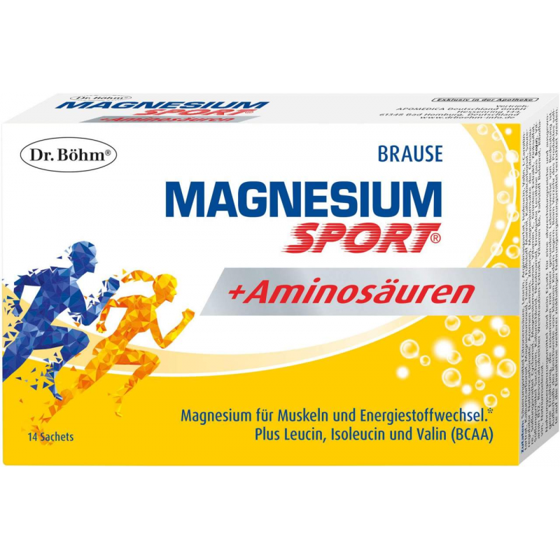 Dr. Böhm Magnesium Sport + Aminosäuren 14 Stück