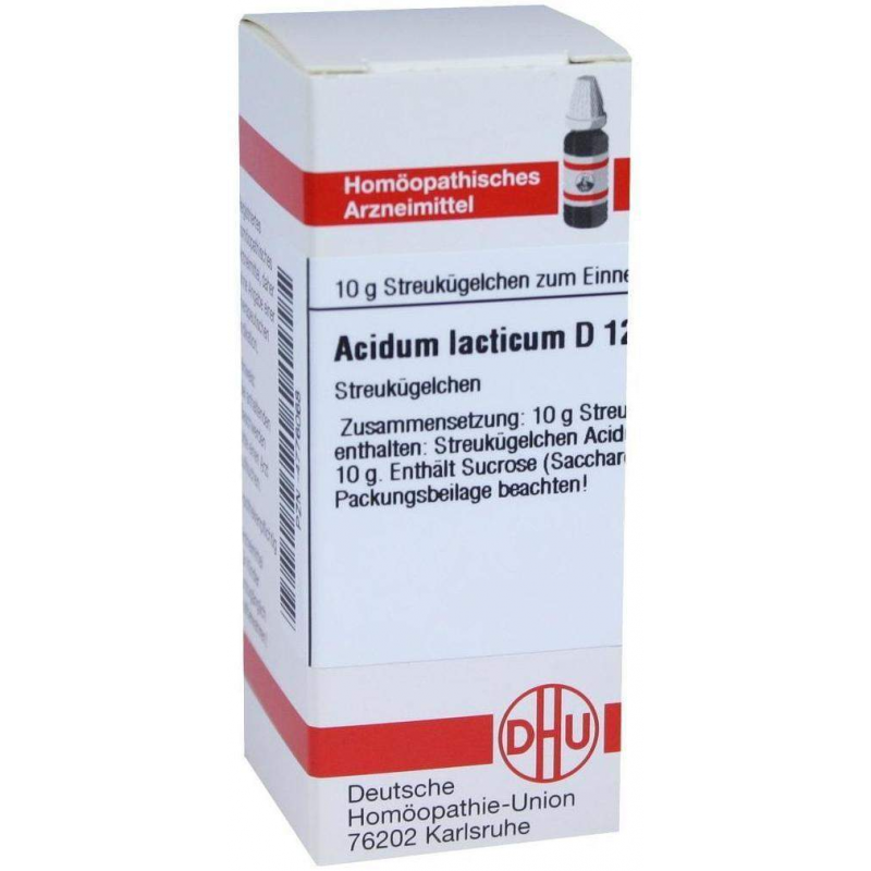 Dhu Acidum Lacticum D12 Globuli