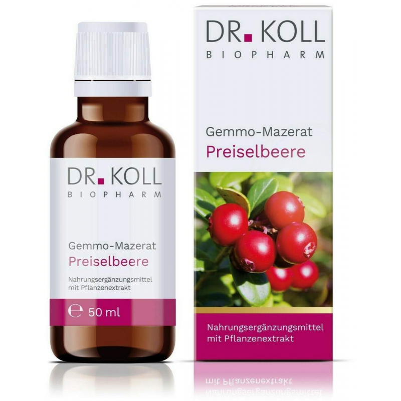 Gemmomazerat Preiselbeere Dr.Koll 50 ml