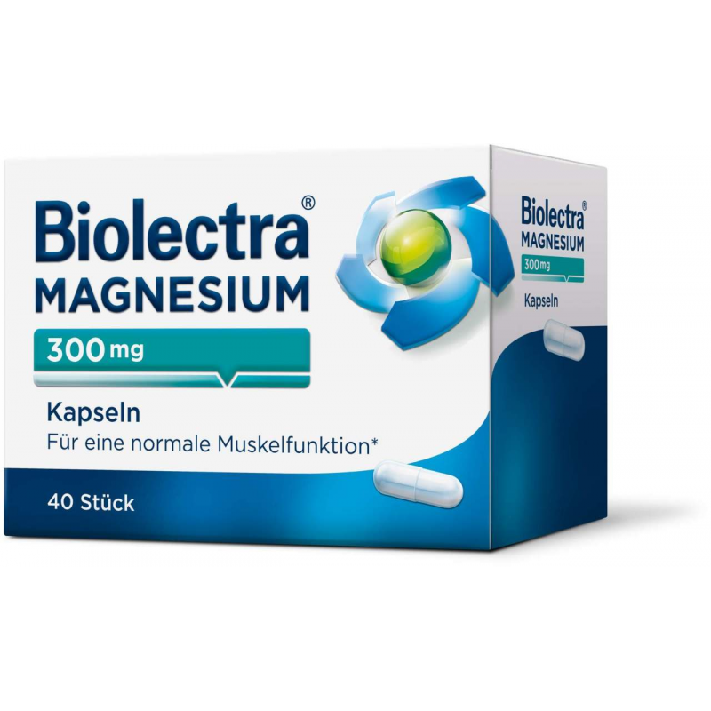 Biolectra Magnesium 300 mg 40 Kapseln