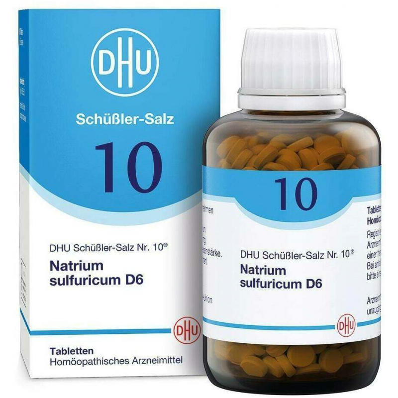Dhu Schüßler-Salz Nr. 10 Natrium Sulfuricum D6 900 Tabletten