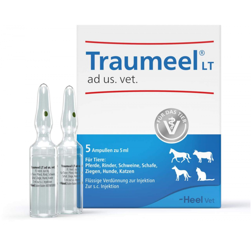 Traumeel Lt vet. 5 X 5 ml Ampullen