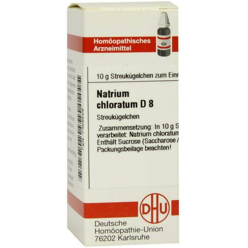 Dhu Natrium Chloratum D8 Globuli