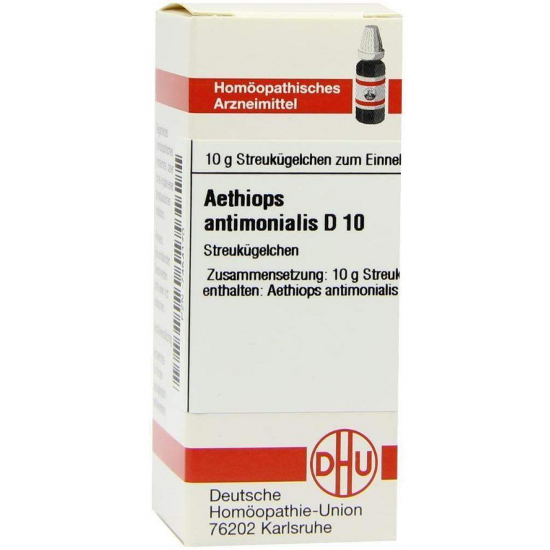 Dhu Aethiops Antimonialis D 10 Globuli