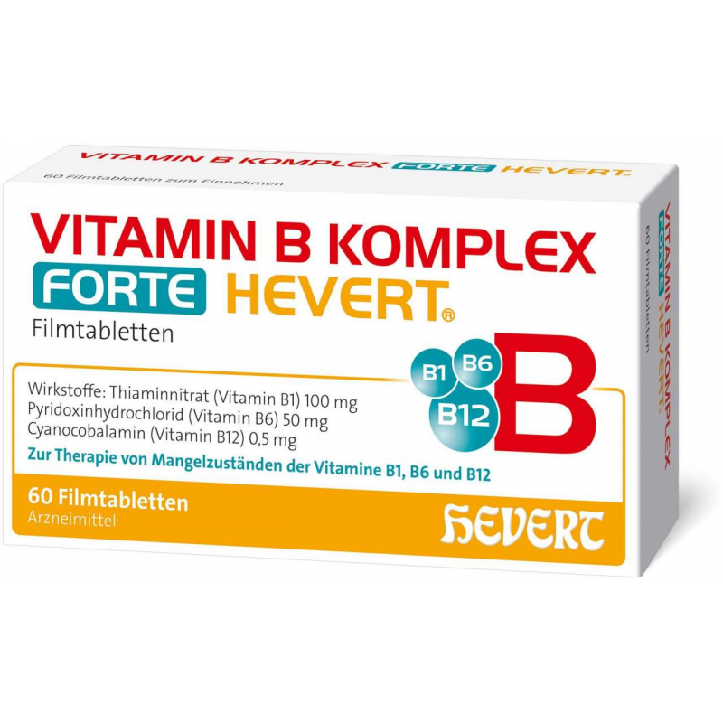Vitamin B Komplex forte Hevert 60 Tabletten
