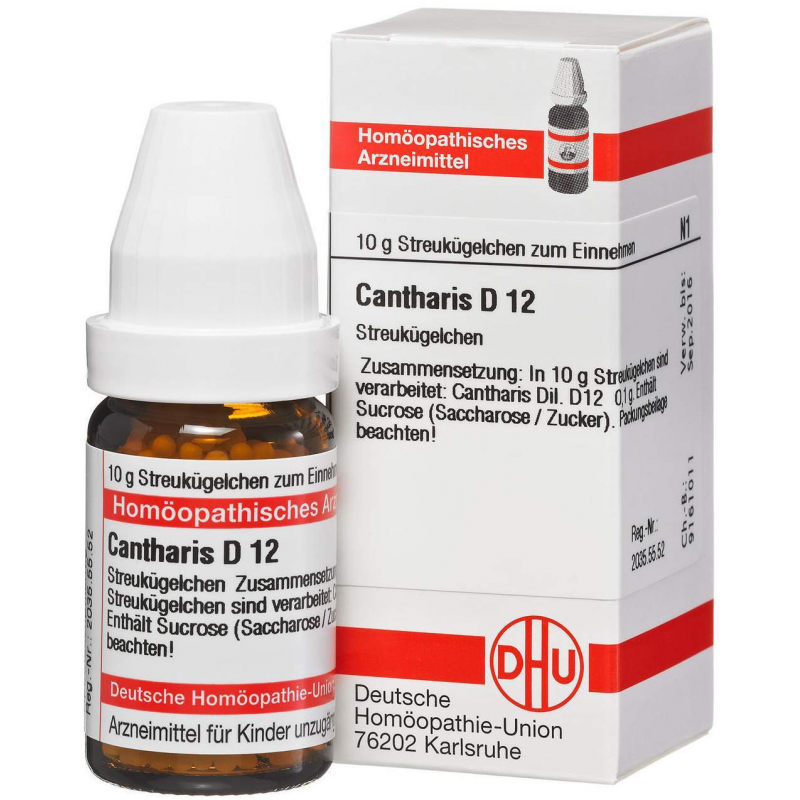 Dhu Cantharis D12 10 G Globuli