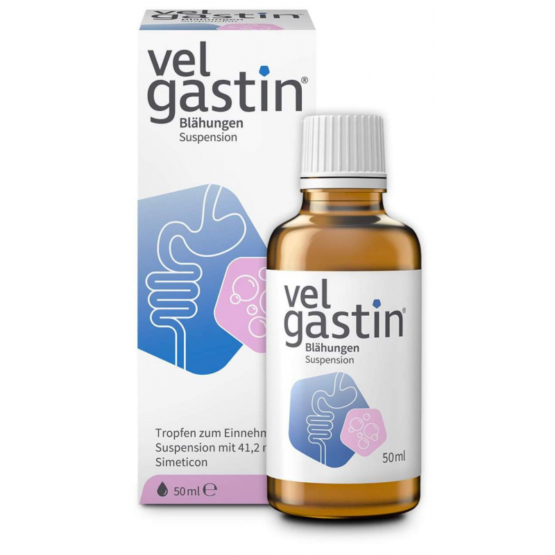 Velgastin Blähungen Suspension zum Einnehmen 50 ml
