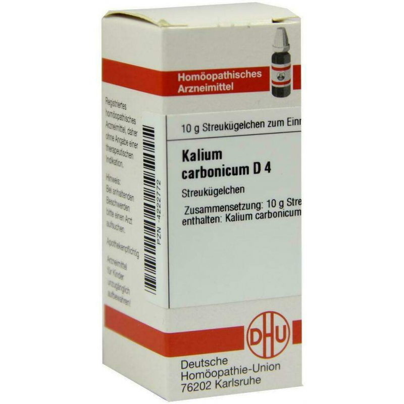 Dhu Kalium Carbonicum D4 Globuli