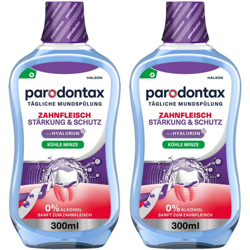 Parodontax Zahnfleisch Stärkung & Schutz, tägliche Mundspülung 2 x 300 ml