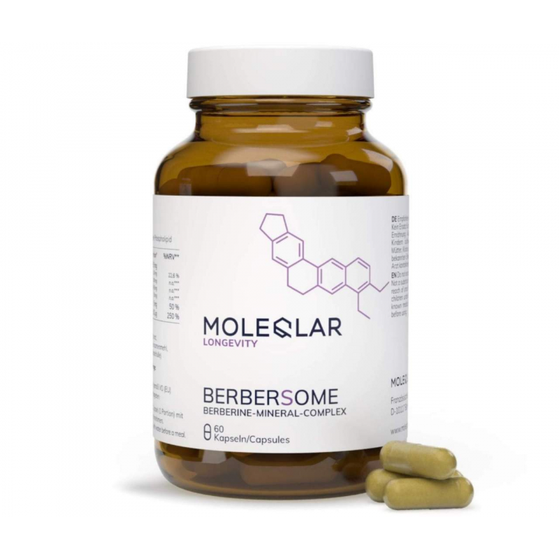 MoleQlar Berberine Mineral-Complex 60 Kapseln