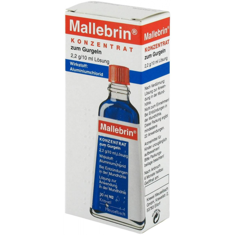 Mallebrin Konzentrat zum Gurgeln 30 ml