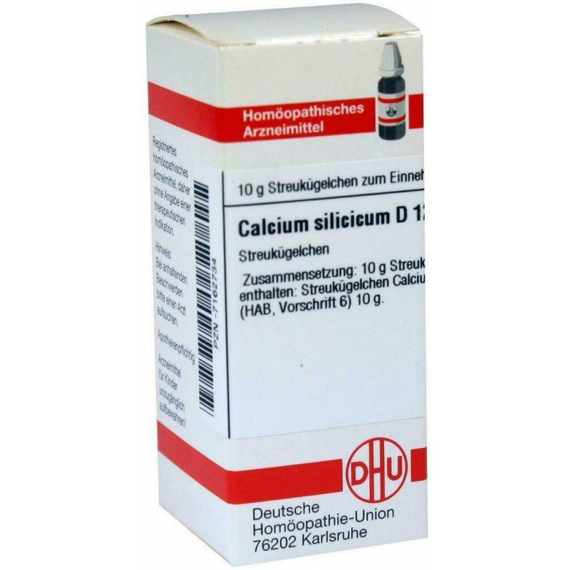 Dhu Calcium Silicium D12 Globuli 10g