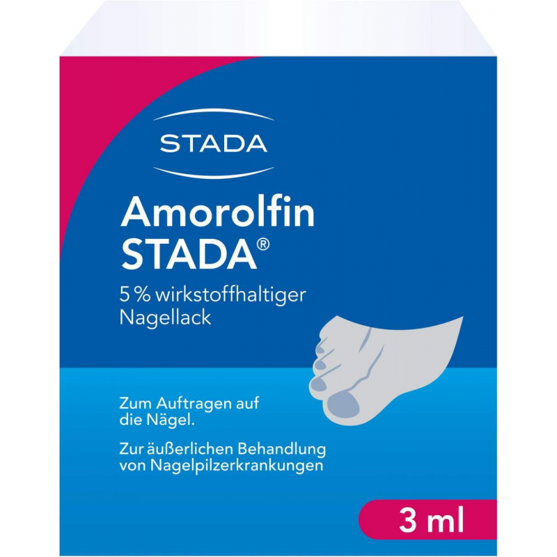 Amorolfin Stada 5% Wirkstoffhaltiger Nagellack 3 ml Lösung