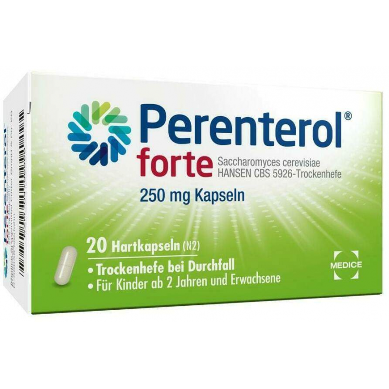 Perenterol forte 250 mg 20 Kapseln