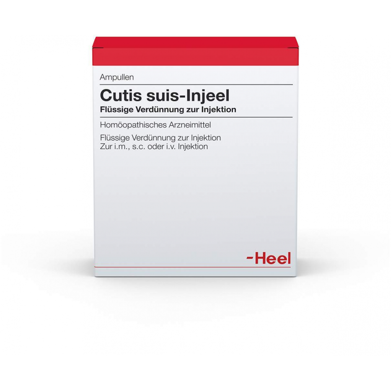Heel Cutis Suis Injeele 10 Ampullen Je 1,1 ml