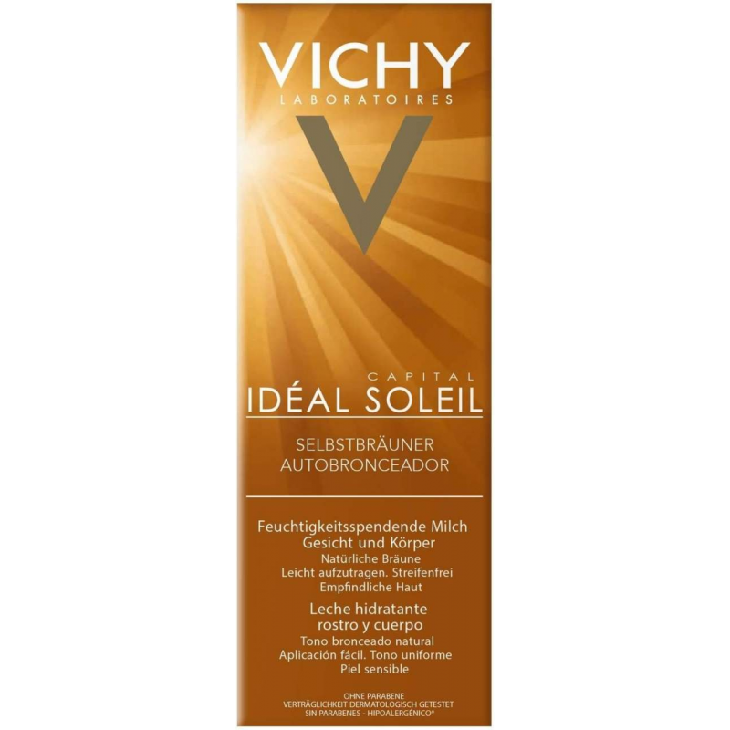 Vichy Ideal Soleil Selbstbräuner Milch für Gesicht und Körper 100 ml