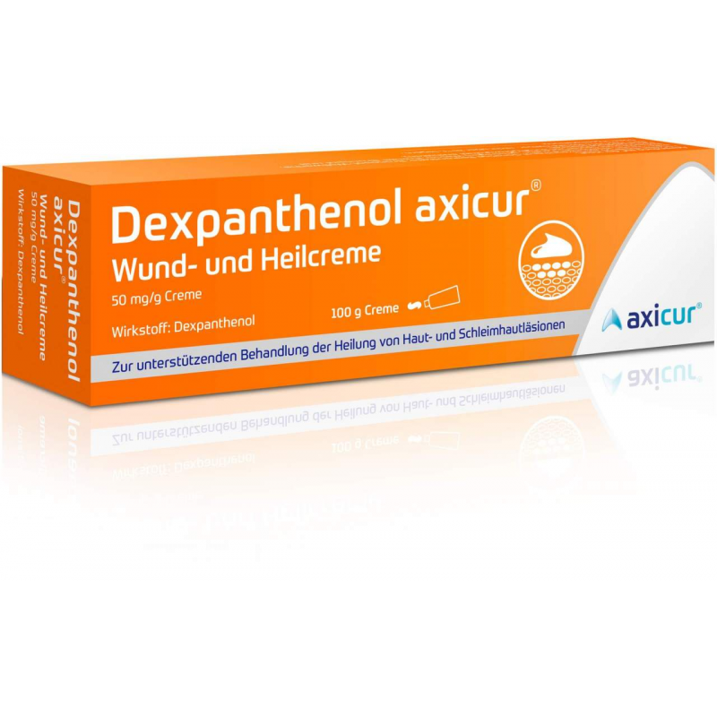 Dexpanthenol axicur Wund- und Heilcreme 100 g