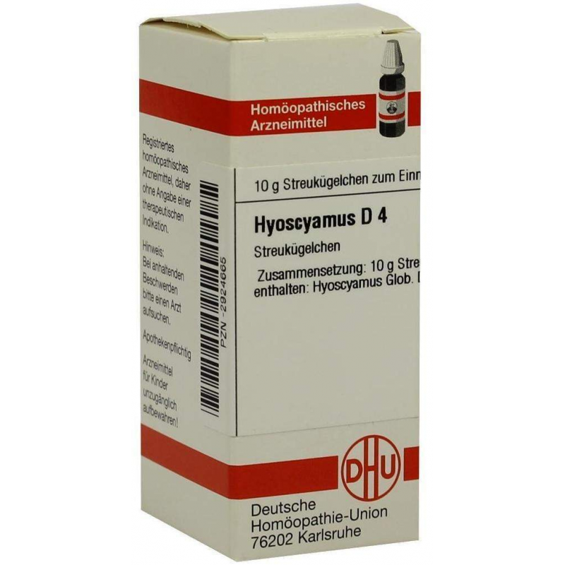 Dhu Hyoscyamus D4 Globuli