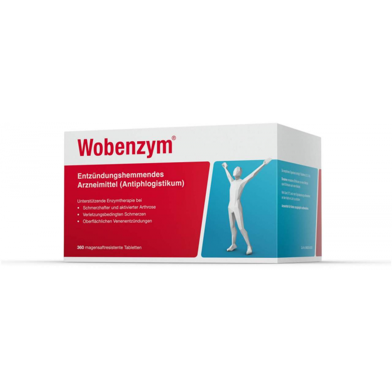 Wobenzym 360 magensaftresistente Tabletten