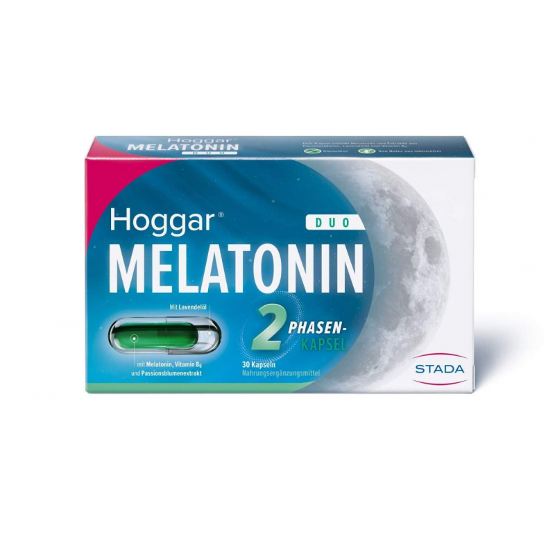 Hoggar Melatonin Duo 30 Kapseln