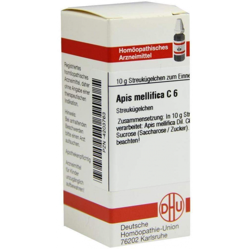 Dhu Apis Mellifica C6 10 G Globuli