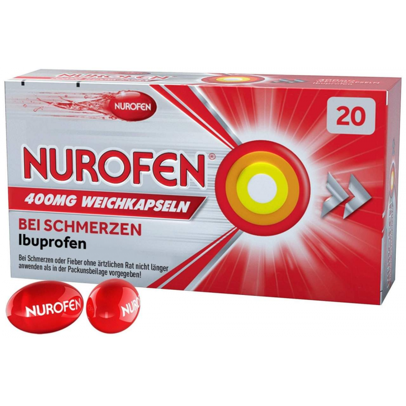 Nurofen 400 mg 20 Weichkapseln
