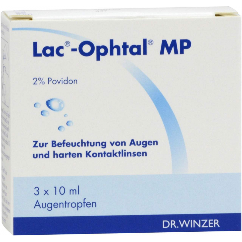 Lac Ophtal MP 3 x 10 ml Augentropfen