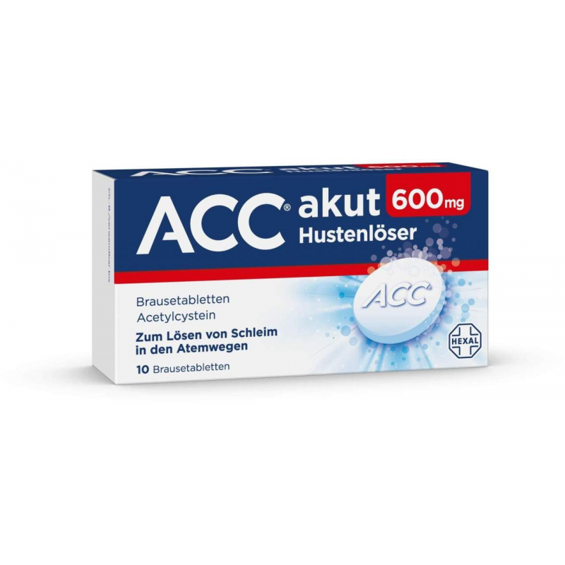 ACC akut 600 mg Hustenlöser 10 Brausetabletten