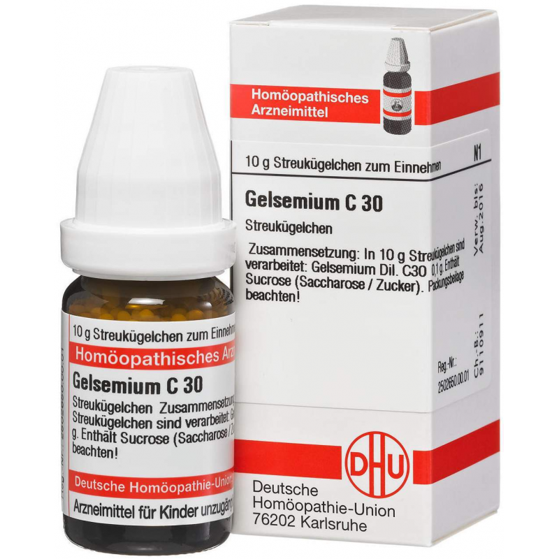 Dhu Gelsemium C30 10 G Globuli