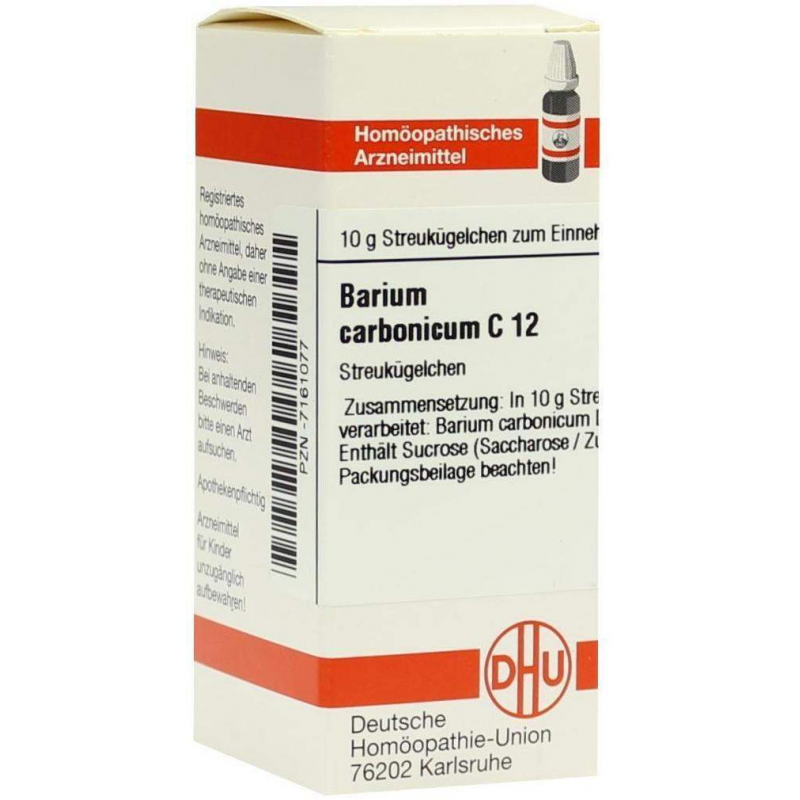 Dhu Barium Carbonicum C12 Globuli