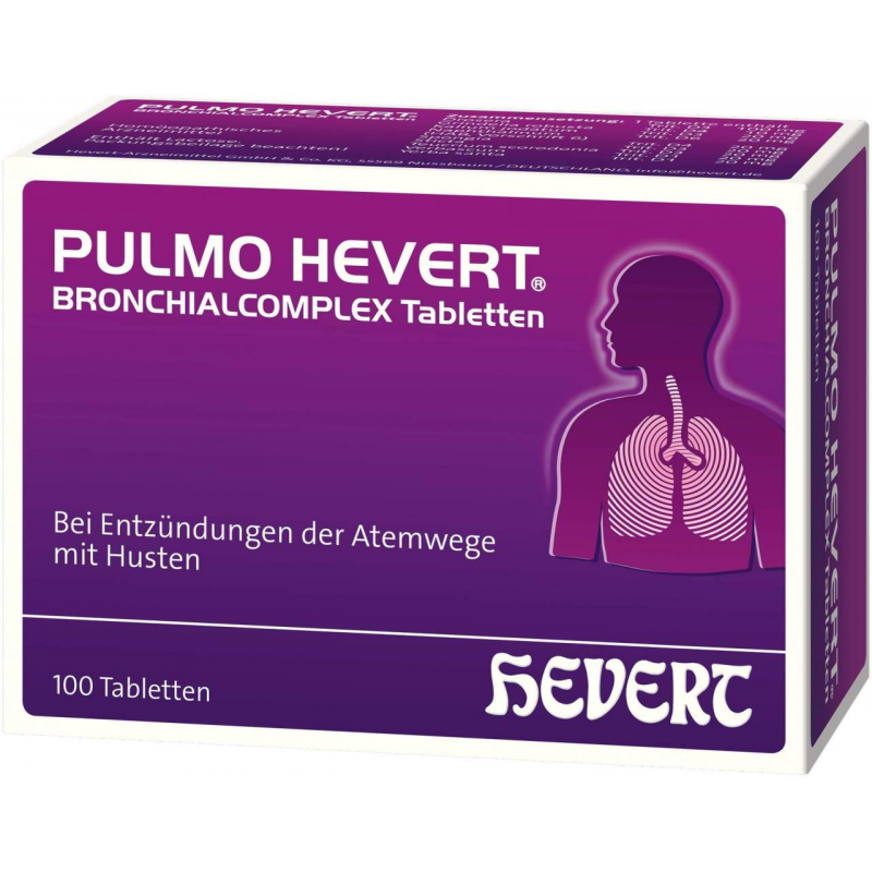 Pulmo Hevert Bronchialcomplex 100 Tabletten